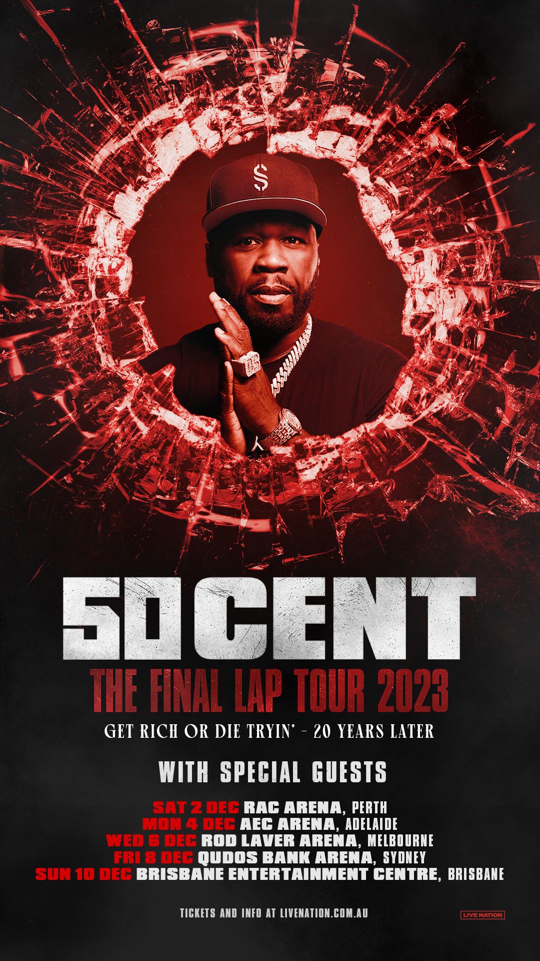 CURTIS “50 CENT” JACKSON ANNOUNCES GLOBAL “THE FINAL LAP TOUR 2023” TO ...