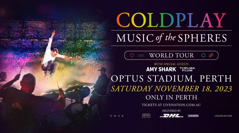 COLDPLAY Announce One-Off Australian 2023 Stadium Concert In Perth For ...