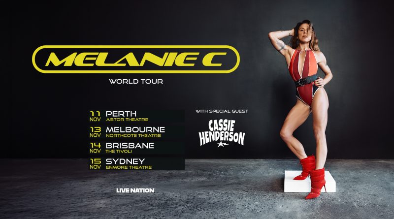 Reminder: Melanie C announces 2026 World Tour - Sheldon Ang Media